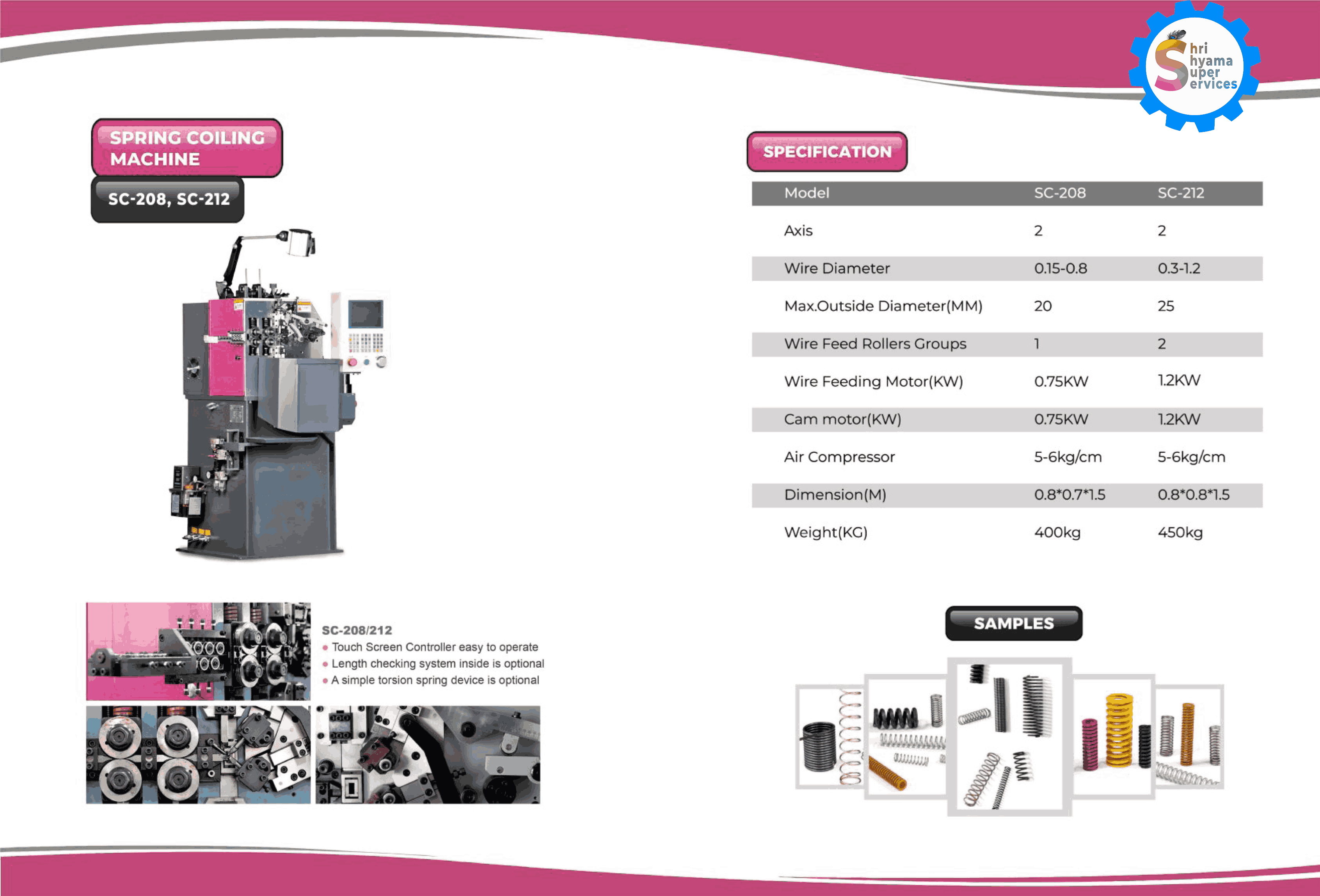 Spring Coiling Machine