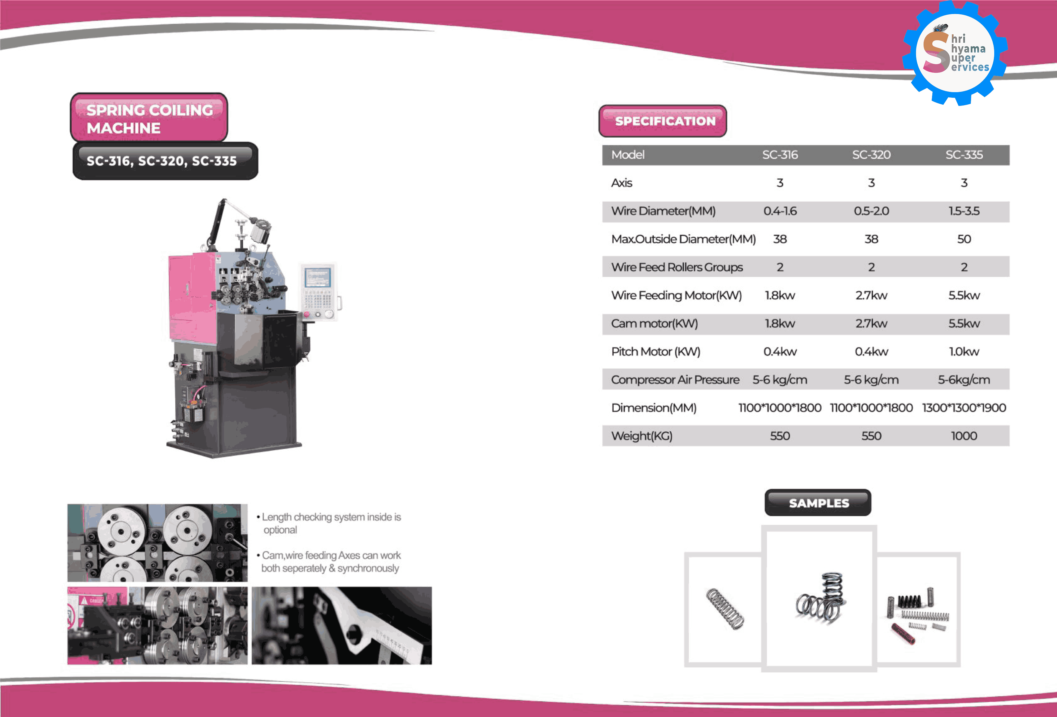 Spring Coiling Machine