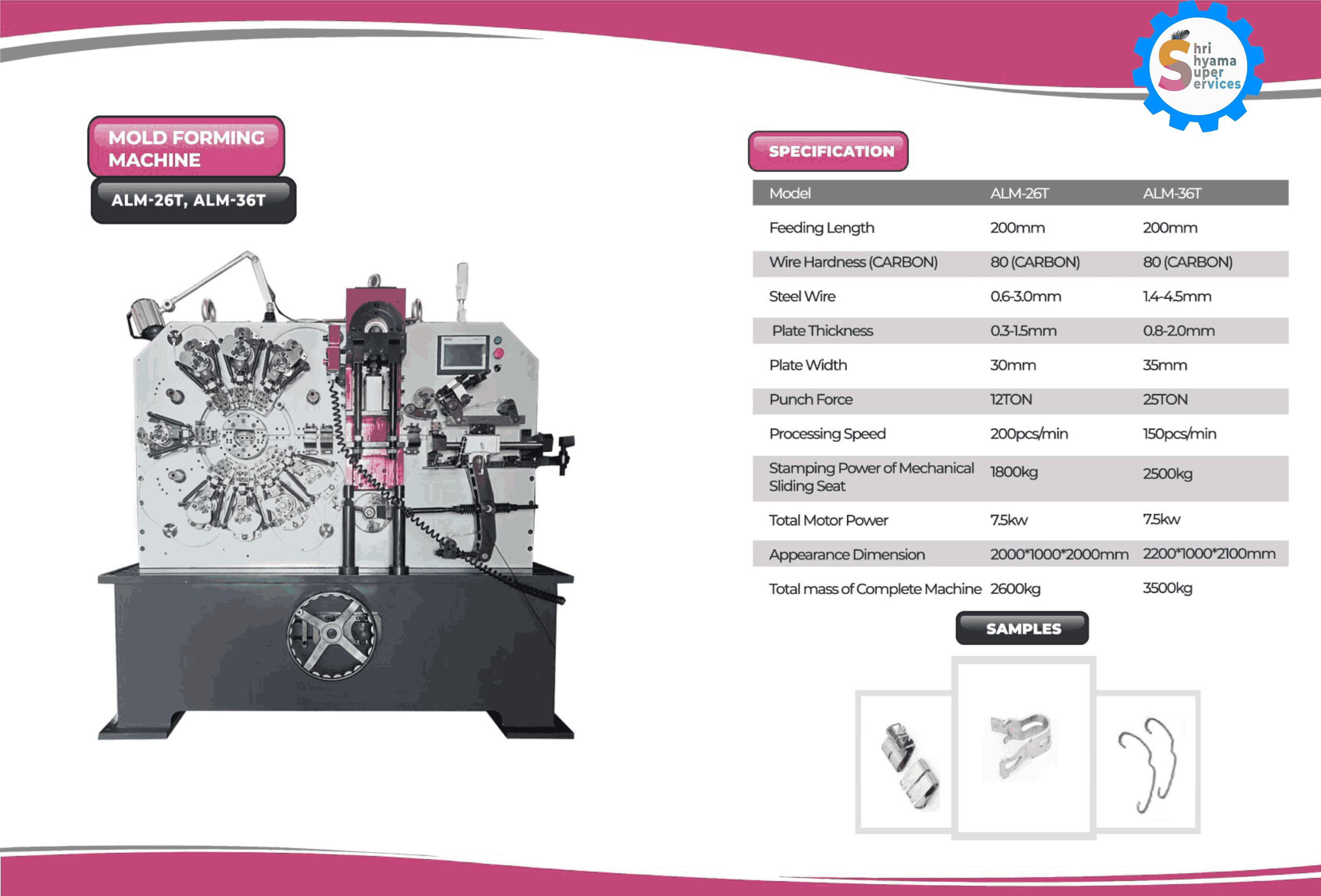 Mold Forming Machine