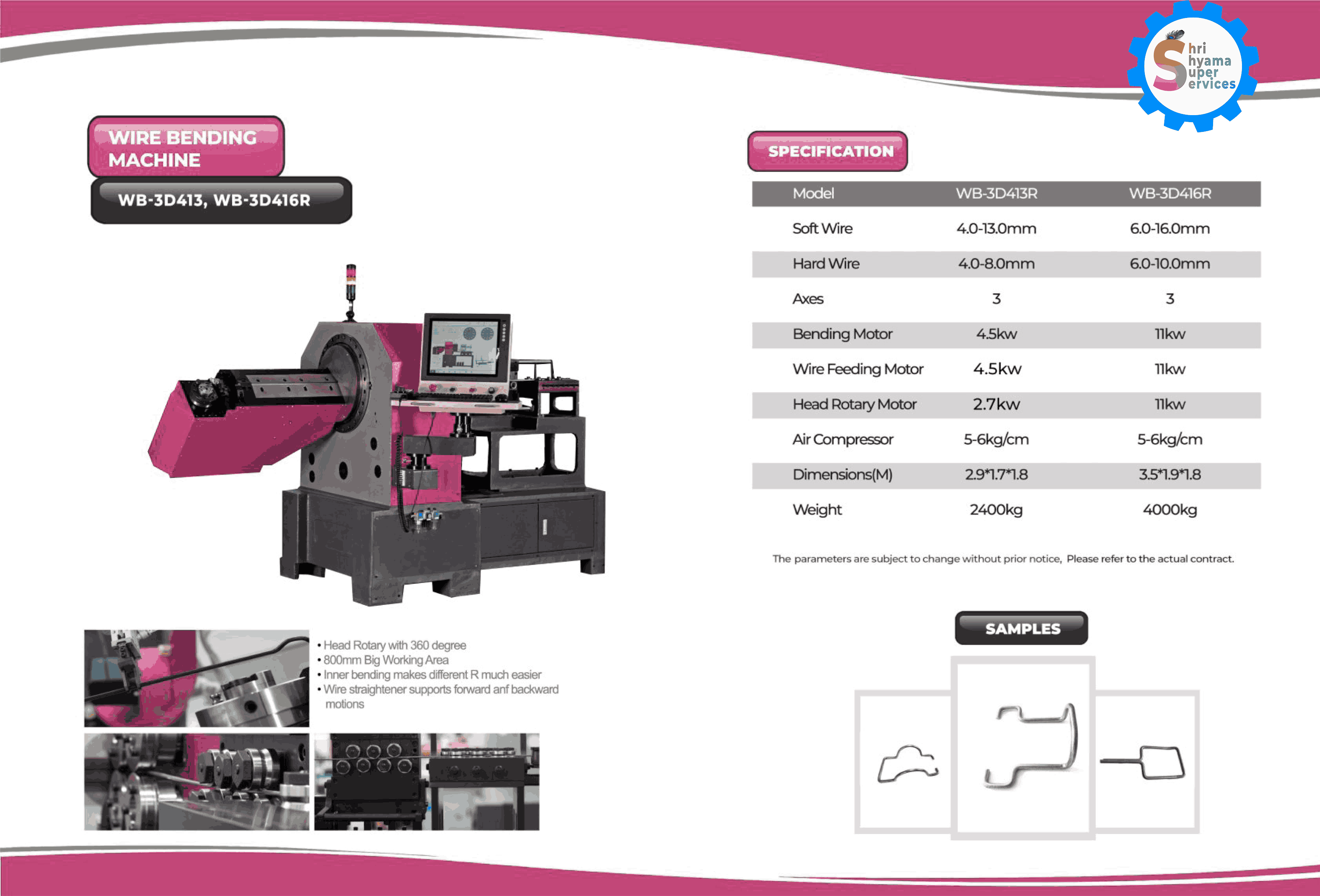 WIRE BENDING MACHINE
