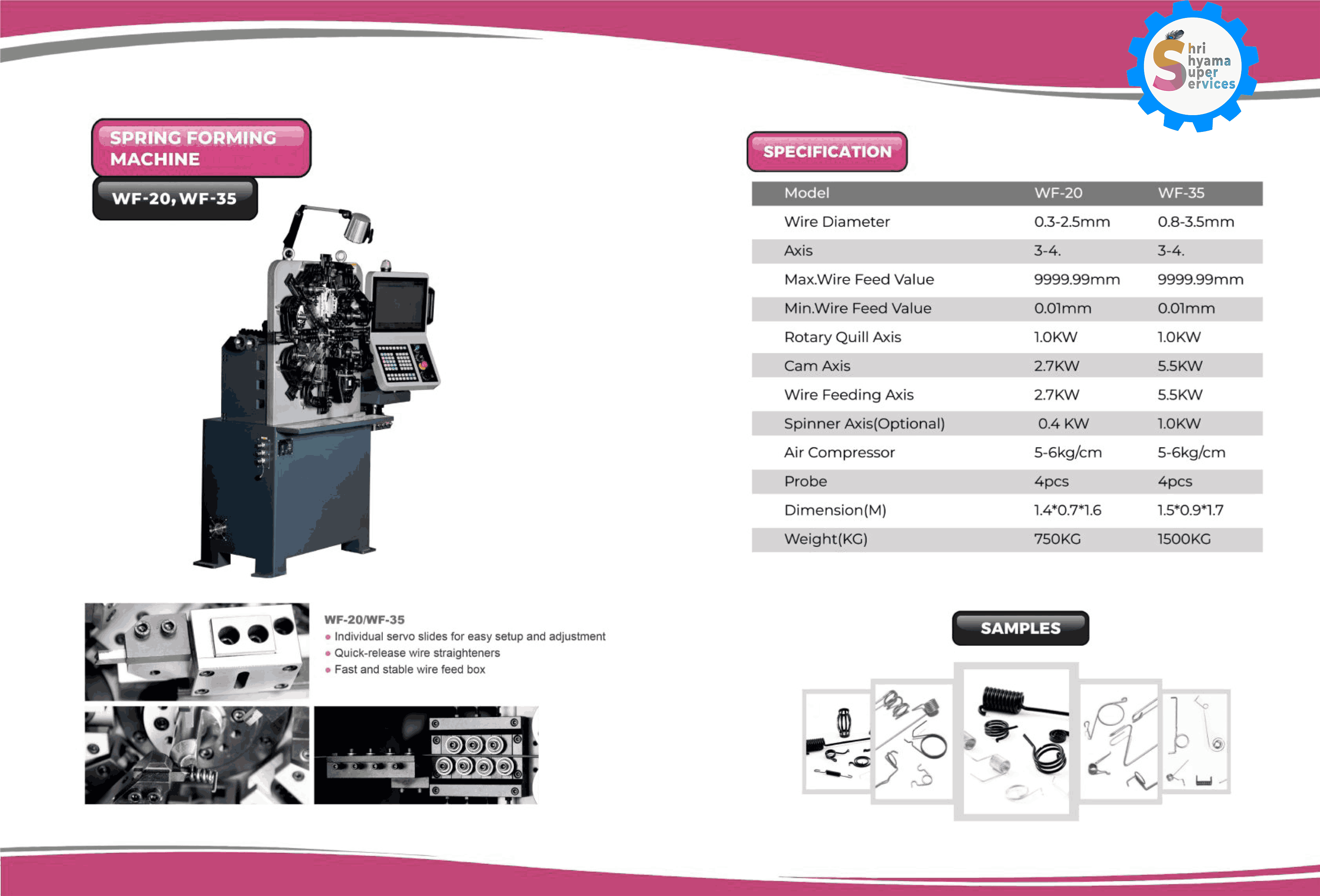 Spring Forming Machine
