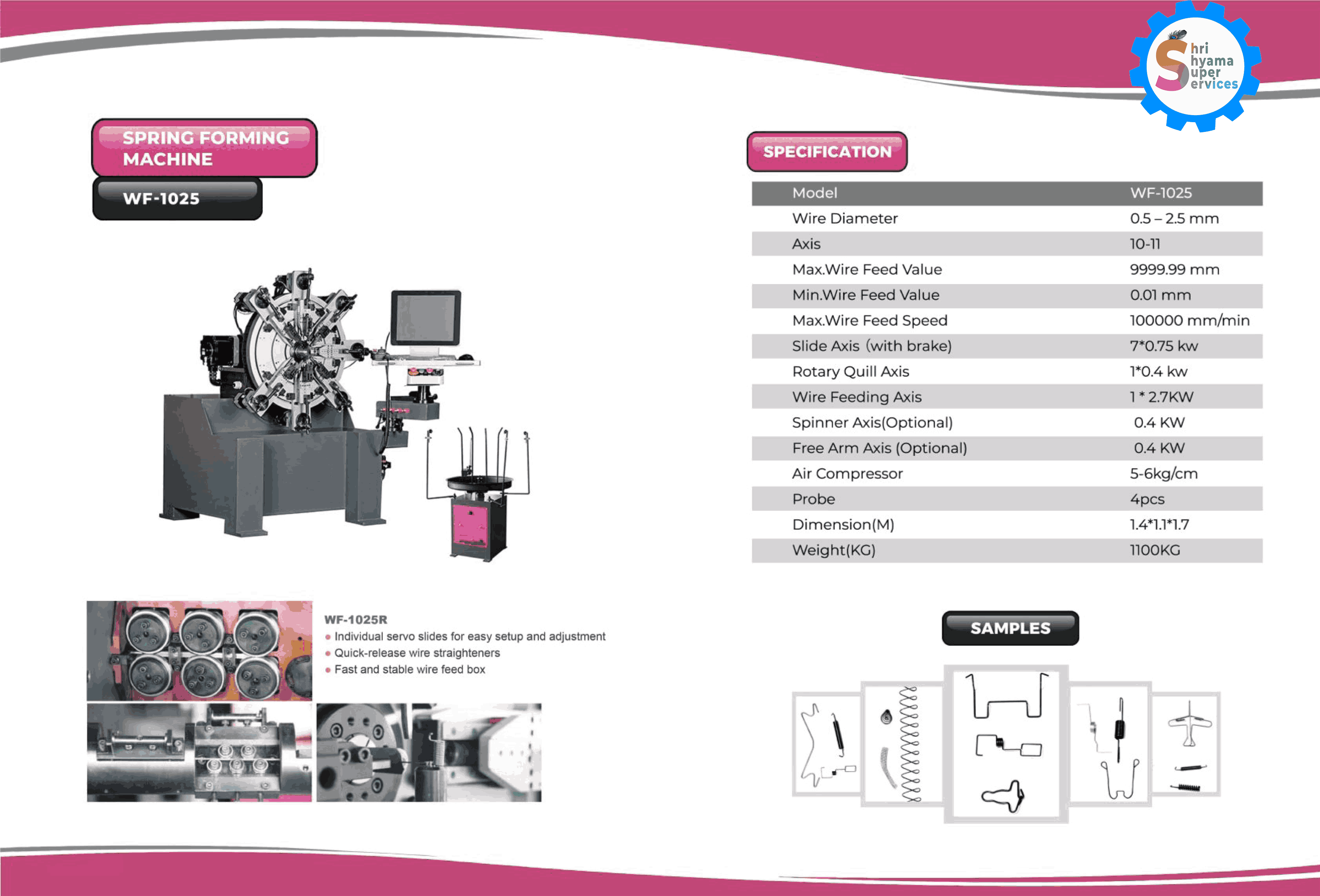 Spring Forming Machine