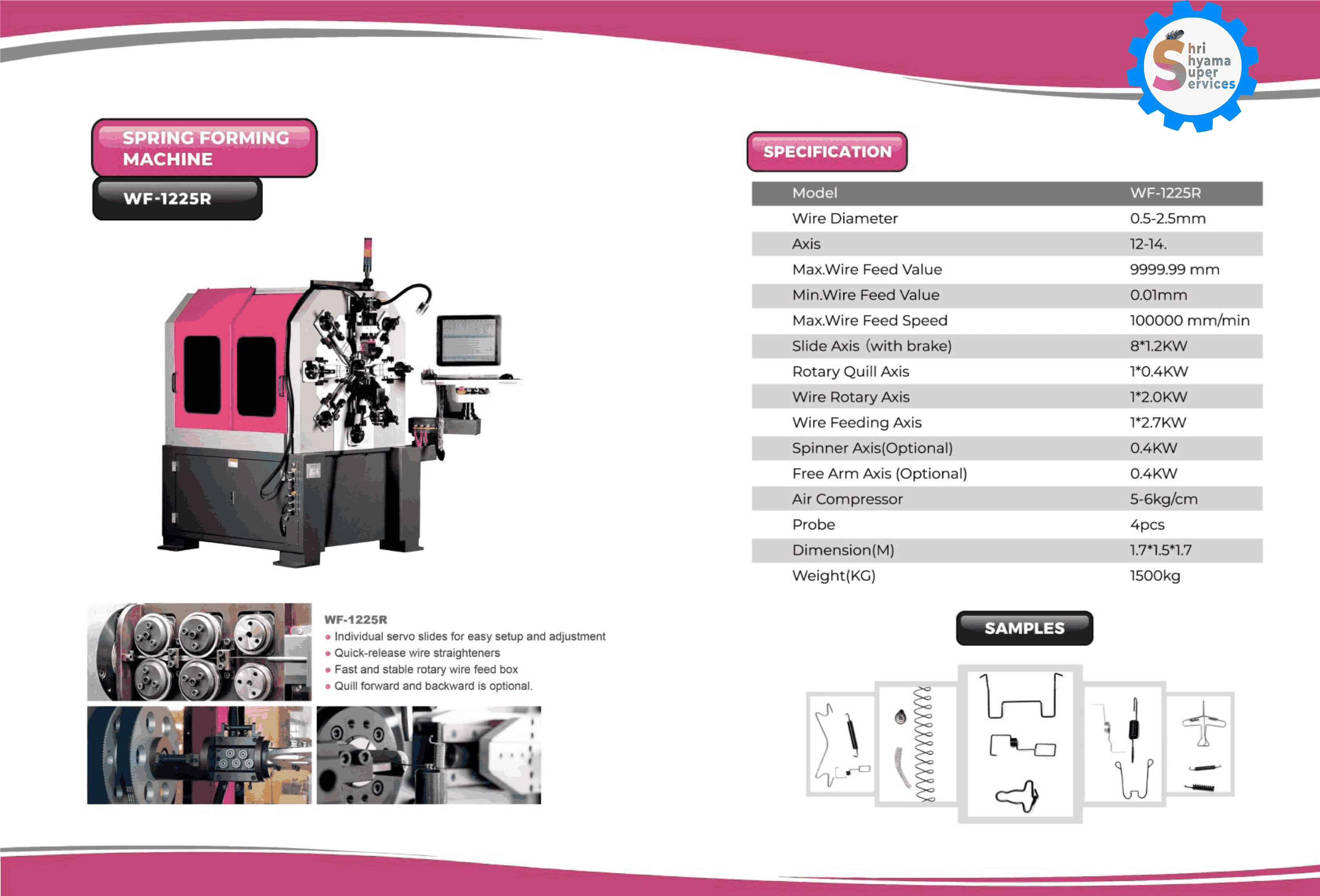 Spring Forming Machine