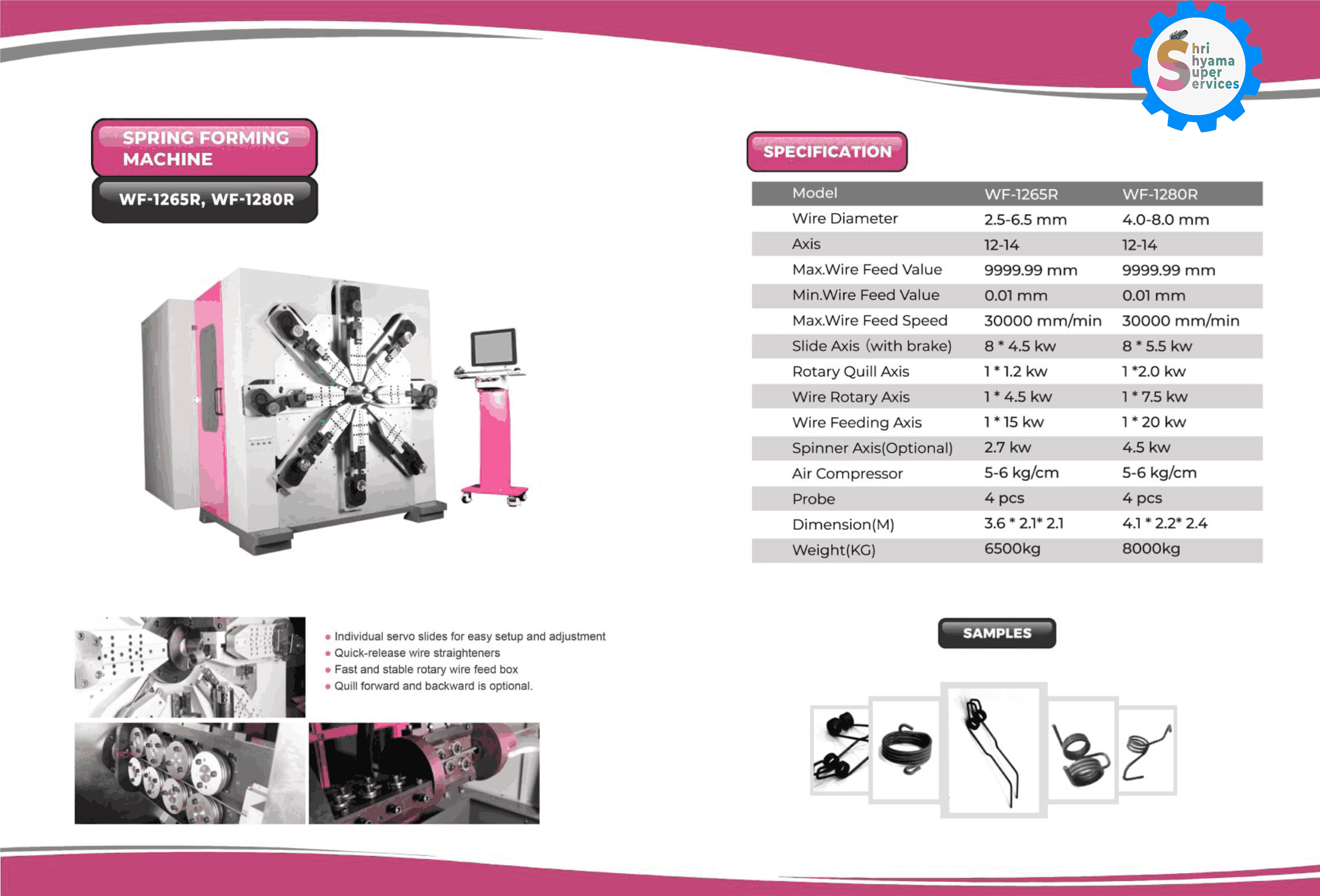 Spring Forming Machine